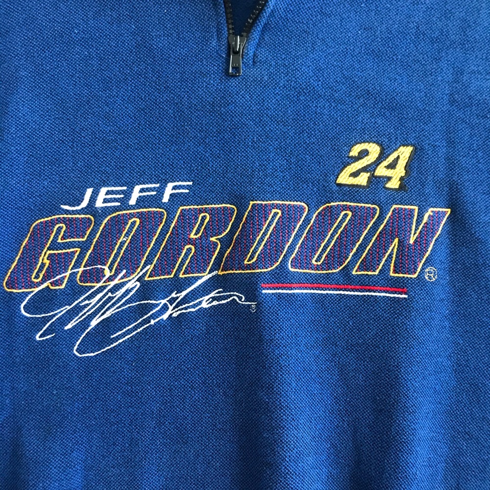 Vintage Jeff Gordon #24 Chase Authentics Pullover - image 3